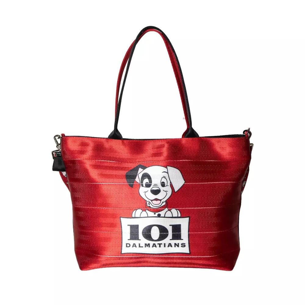 Disney Parks 2026 Harvey’s 100 Dalmatian Cruela de Vil Tote Bag Crossbody NWT